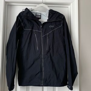Mens Outdoor Research rain jacket